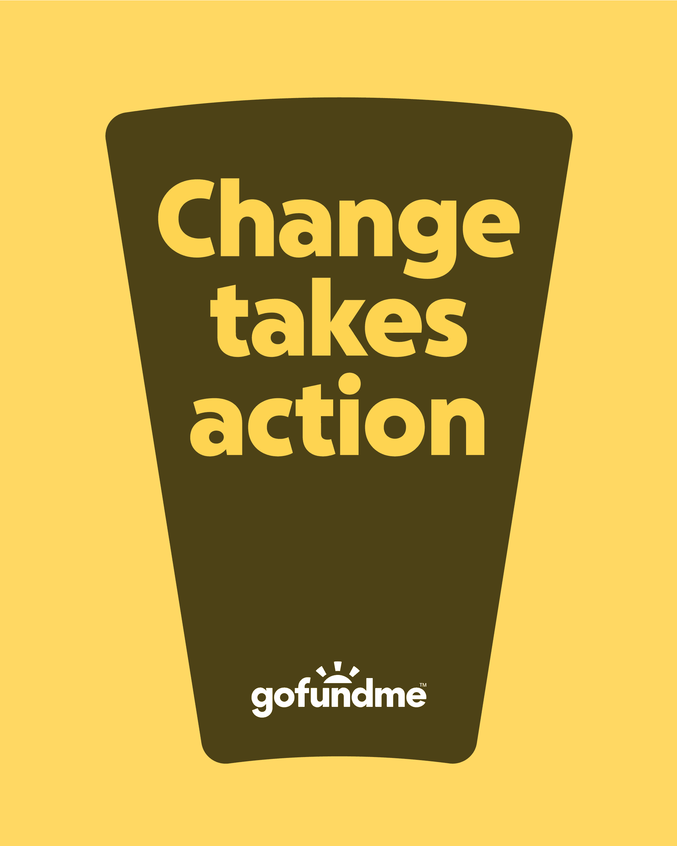 Graphic reading “Change takes action”’