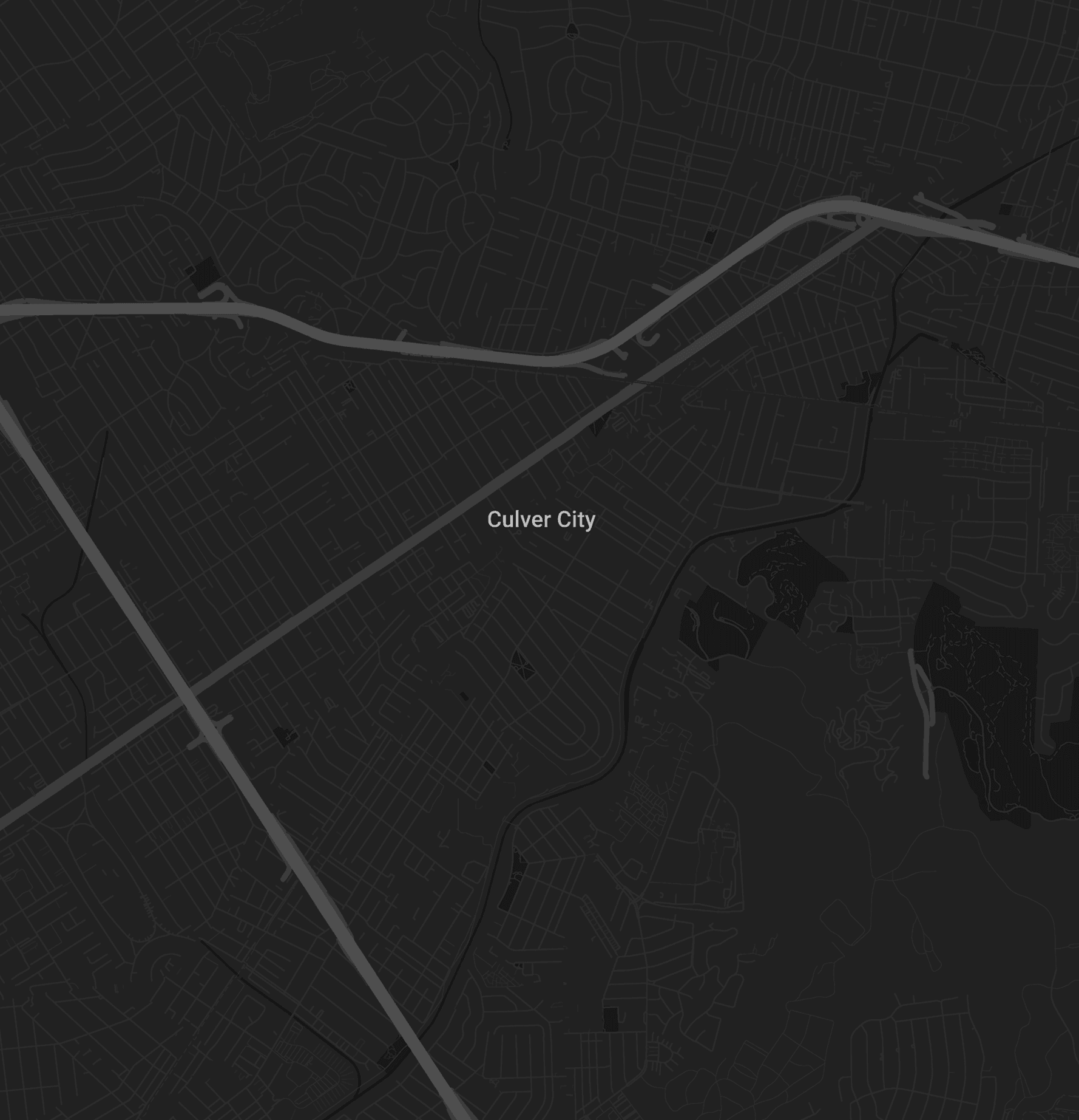 Map showing Los Angeles Koto studio.