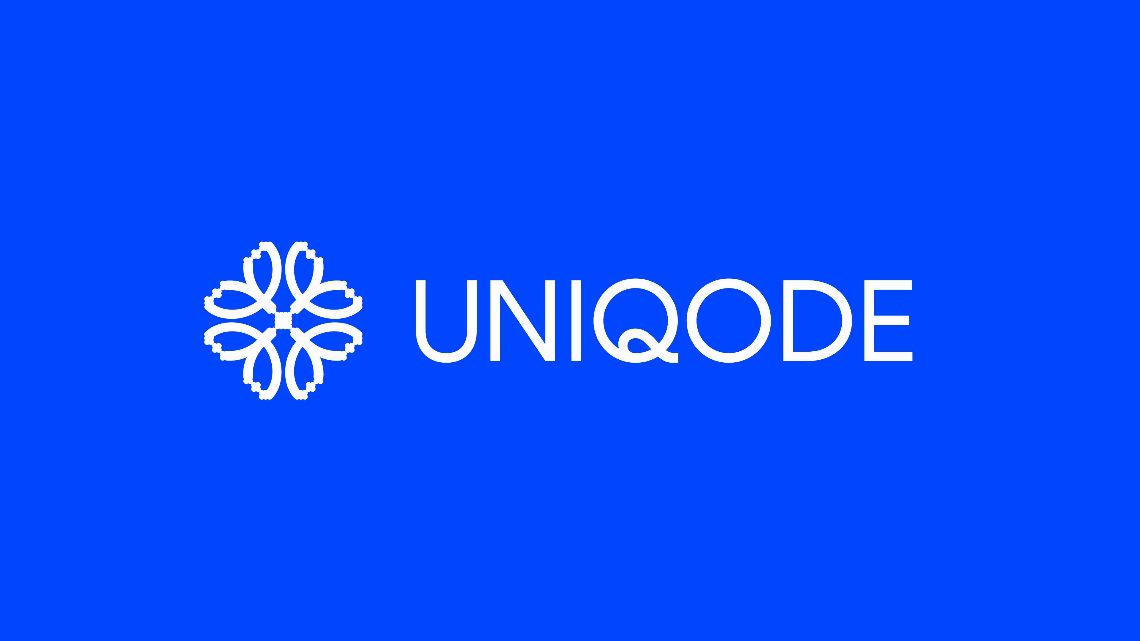 Uniqode logo.