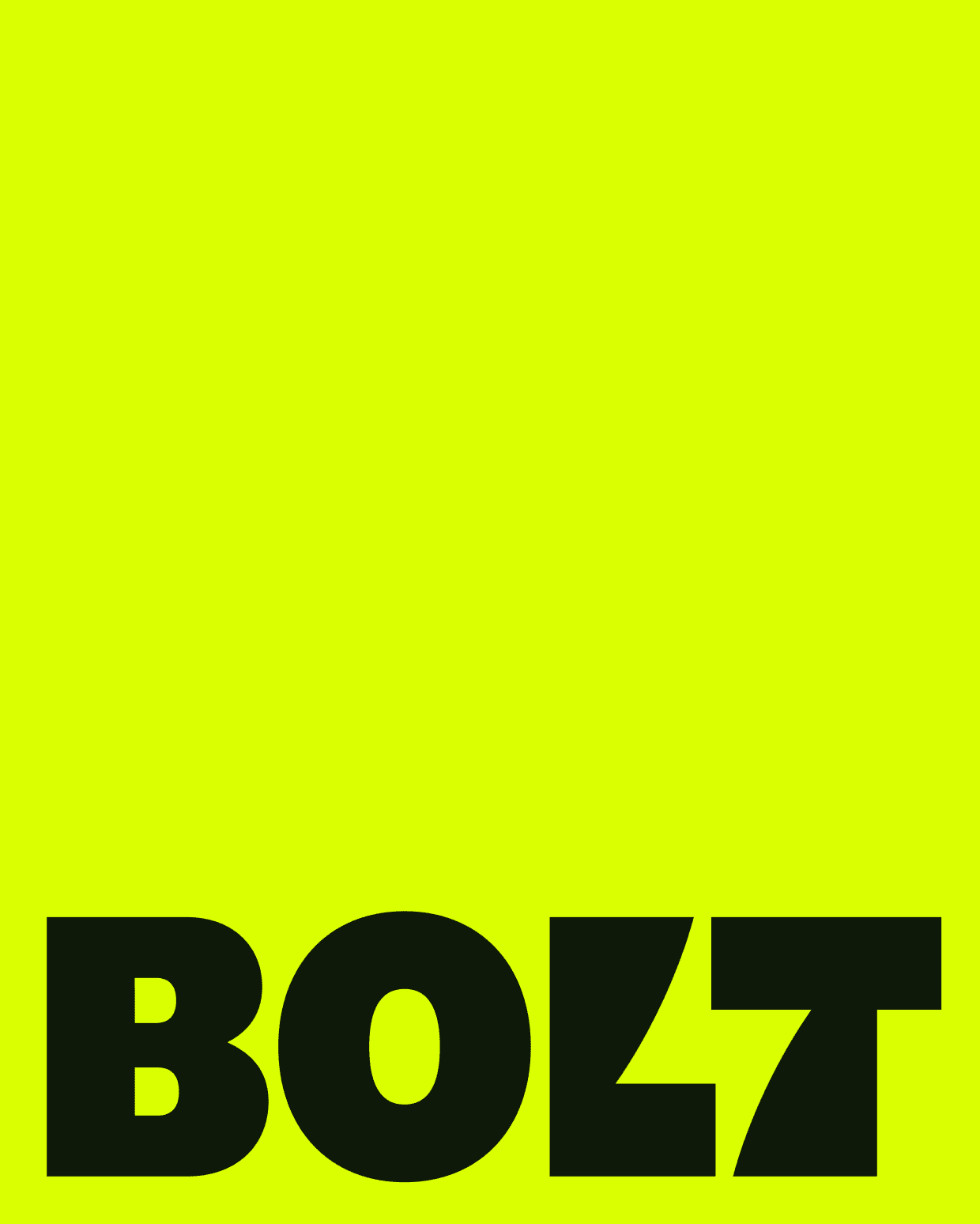 Bolt logo.