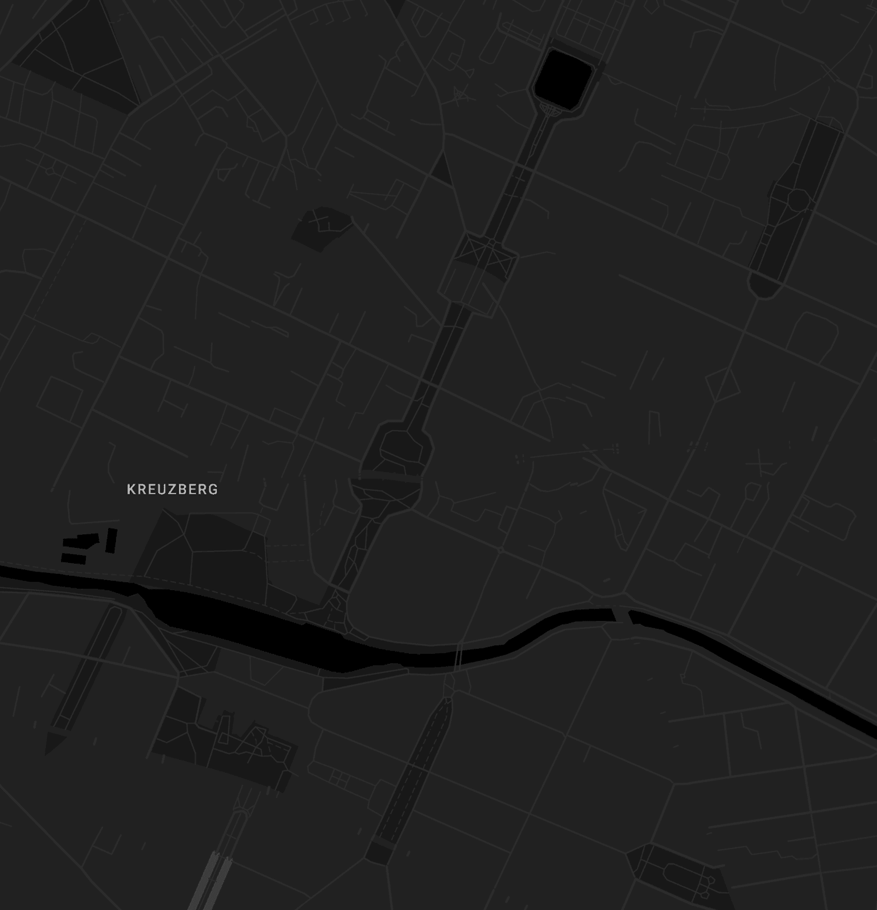 Map showing the Berlin studio location.